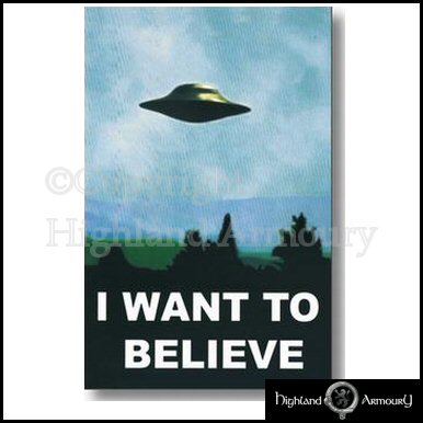 X Files I Want To Believe Official Movie Poster MAXI