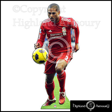 Glen Johnson Liverpool FC Life Size Cardboard Cutout