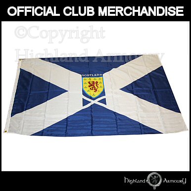 SFA Scotland Official Football Saltire Flag 5ft x 3ft SFA Scotland Official Football Saltire Flag 5ft x 3ft