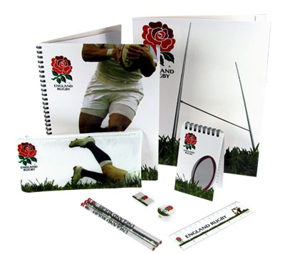 England R.F.U. 10 Piece Stationery Set