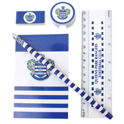 Queens Park Rangers F.C. 5 Piece Stationery Set