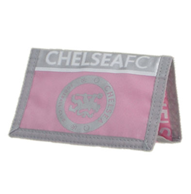 Chelsea F. C. Nylon Wallet Pink