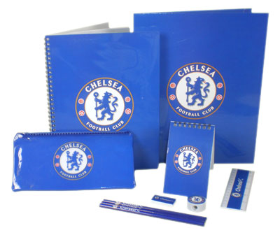 Chelsea F.C. 10 Piece Stationery Set
