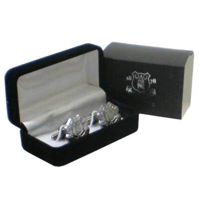 Everton F.C. Cufflinks Chrome