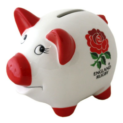 England R.F.U. Piggy Bank