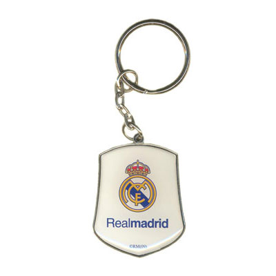 Real Madrid F.C. Crest Keyring