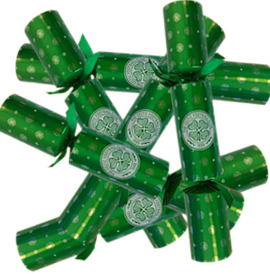 Celtic F.C. 6pk Luxury Christmas Crackers