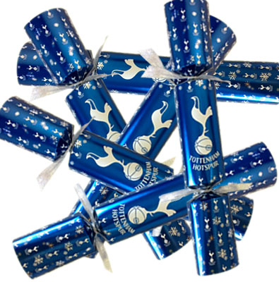 Tottenham Hotspur F.C. 6pk Luxury Christmas Crackers