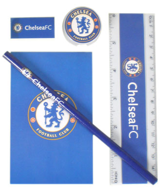 Chelsea F.C. 5 Piece Stationery Set