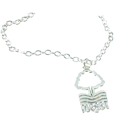 Nottingham Forest F.C. Silver Plated Pendant and Chain