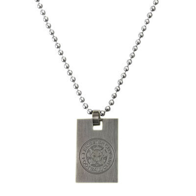 Leicester City F.C. Dog Tag and Chain