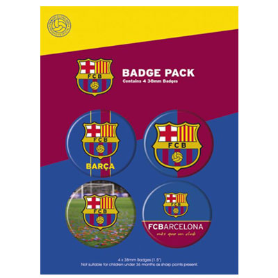 F.C. Barcelona Button Badge Set CR