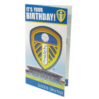 Leeds F.C. Birthday Card