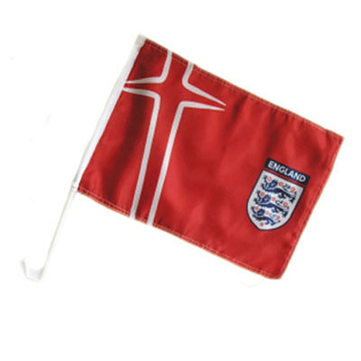 England F.A. Car Flag Away