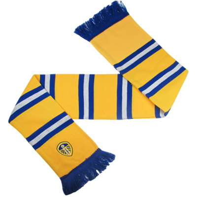 Leeds United F.C. Bar Scarf Yellow