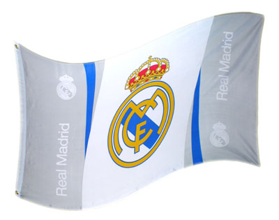 real madrid fc logo. Real Madrid F.C. Flag