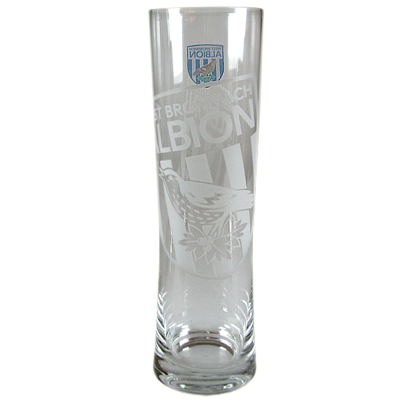 West Bromwich Albion F.C. Tall Beer Glass