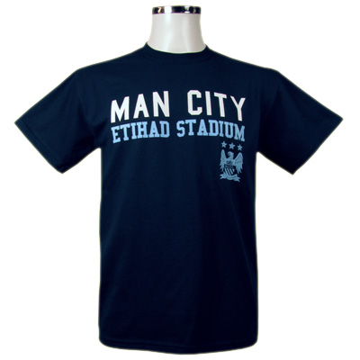 Manchester City F.C. T Shirt Mens L NV