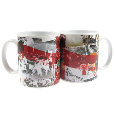 England R.F.U. Mug Retro
