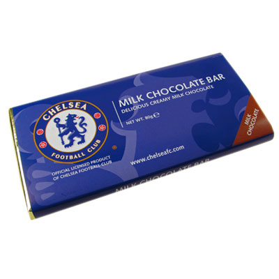 Chelsea F.C. Milk Chocolate Bar