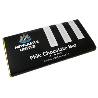 Newcastle United F.C. Milk Chocolate Bar