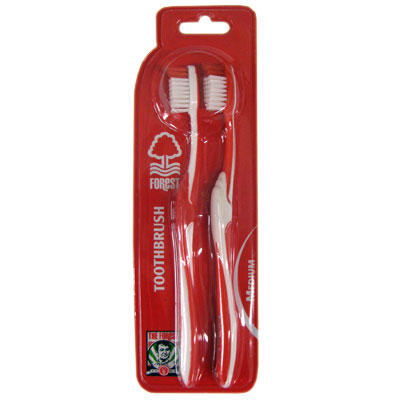 Nottingham Forest F.C. Toothbrush Twin Pack