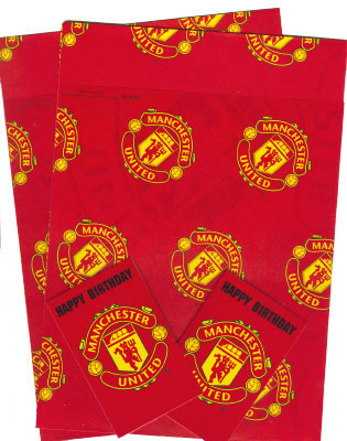 Manchester United F.C. Gift Wrap