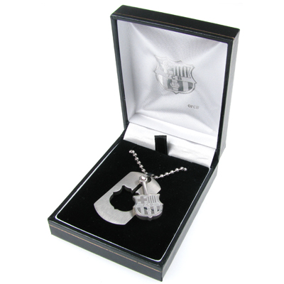 F.C. Barcelona Dog Tag and Chain CO