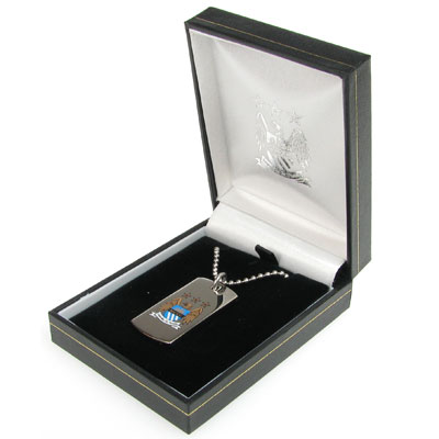 Manchester City F.C. Colour Crest Dog Tag