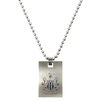 Newcastle United F.C. Dog Tag and Chain