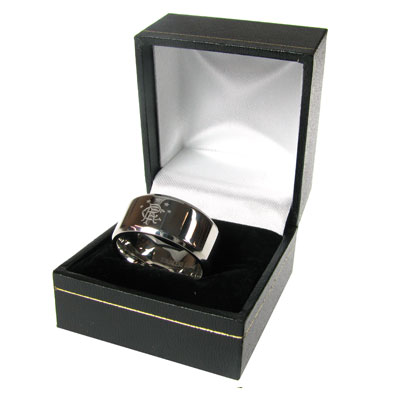 Rangers F.C. Band Ring Large