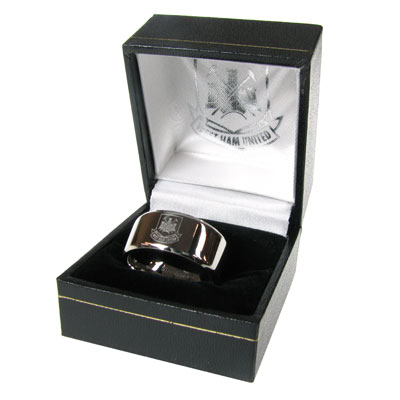 West Ham United F.C. Band Ring Large