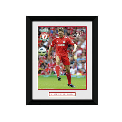 Liverpool F.C. Picture Gerrard 8 x 6