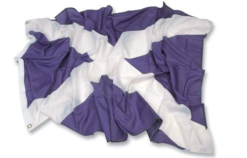 St Andrews Cross Scottish Saltire Scotland Flag (Free UK P&P)
